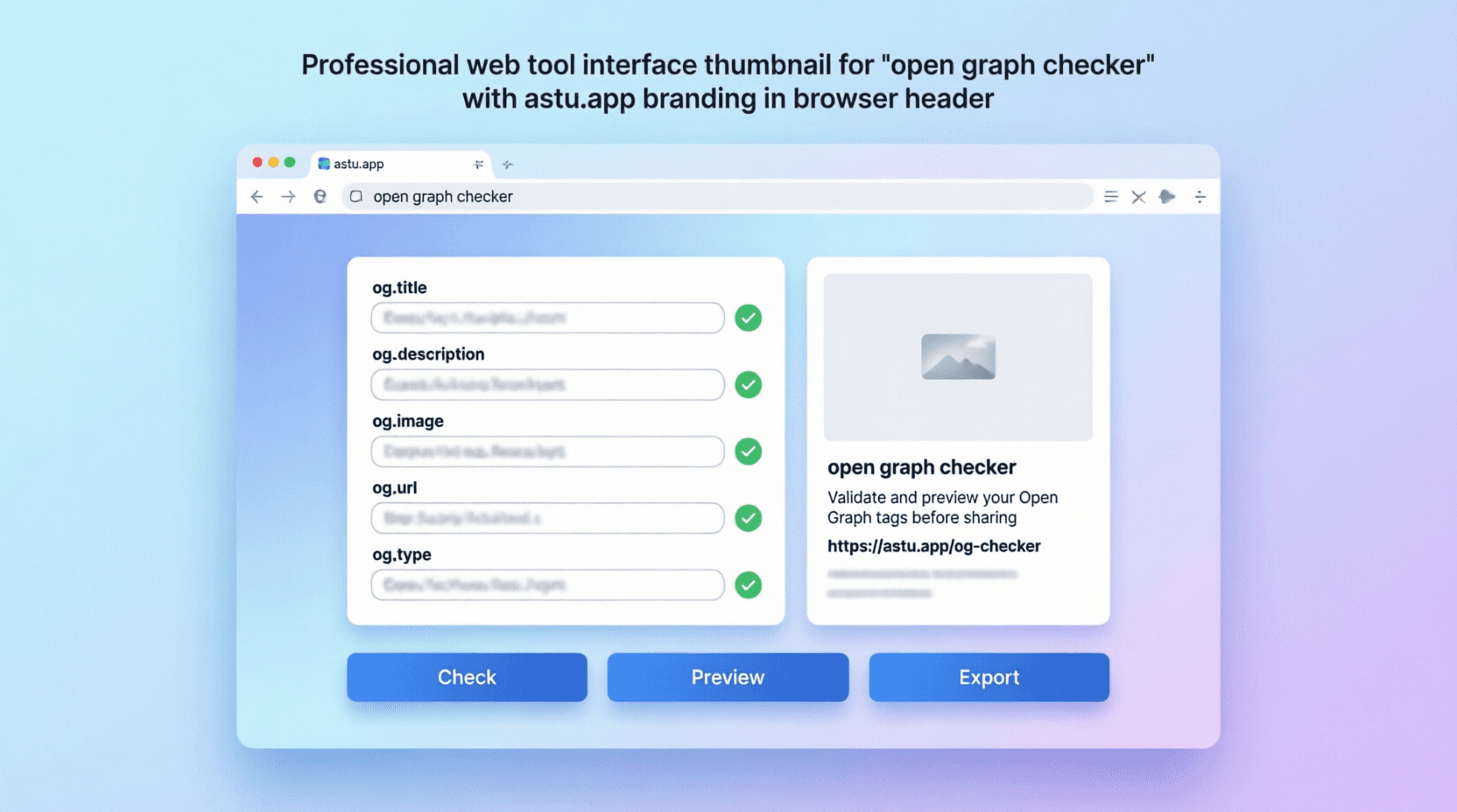 open graph checker icon