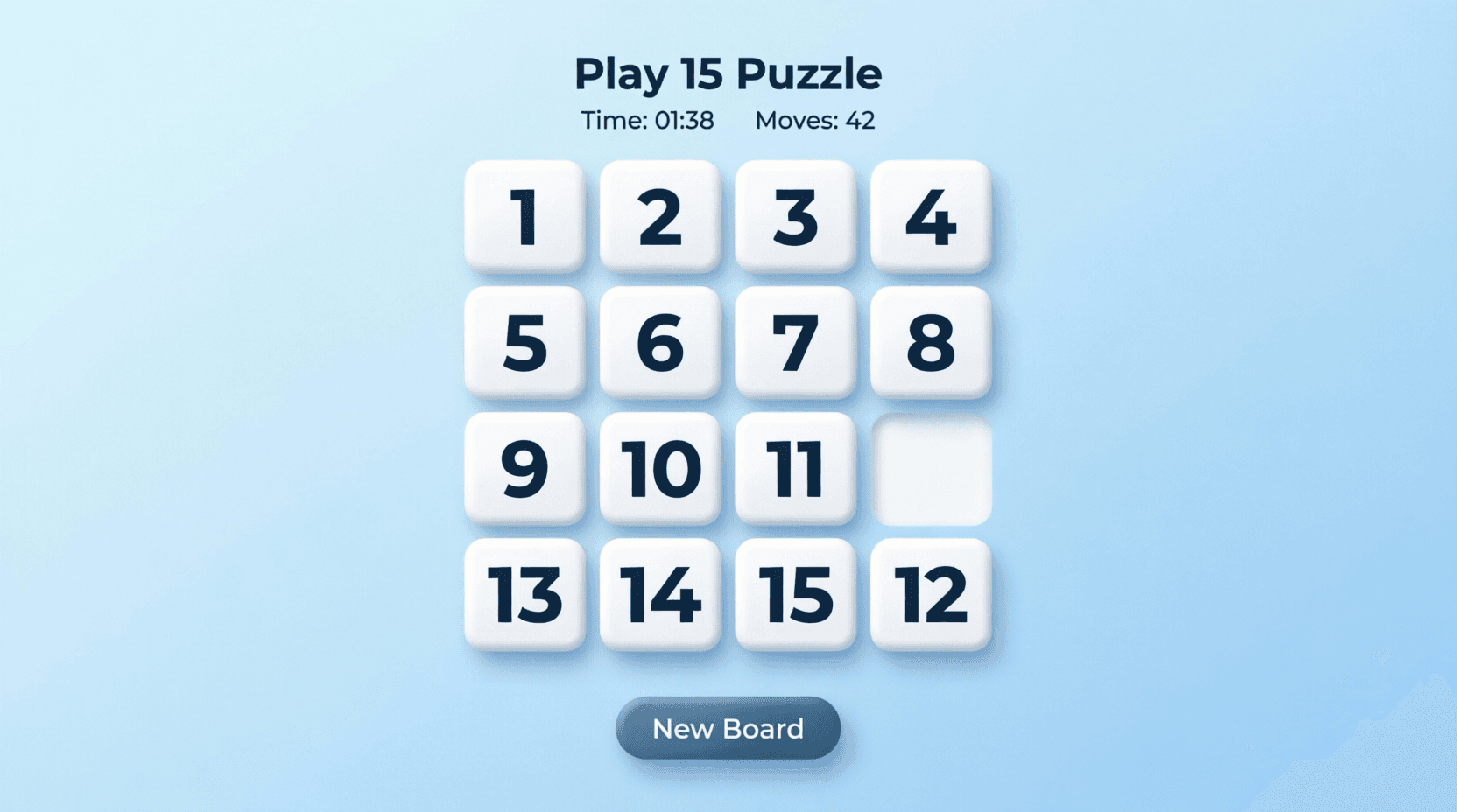 sliding puzzle icon