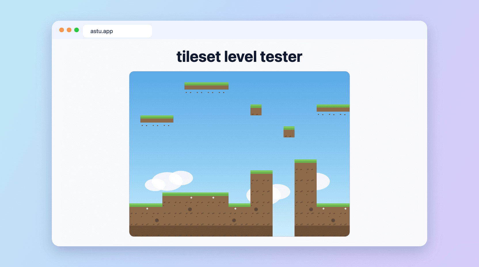 tileset level tester icon
