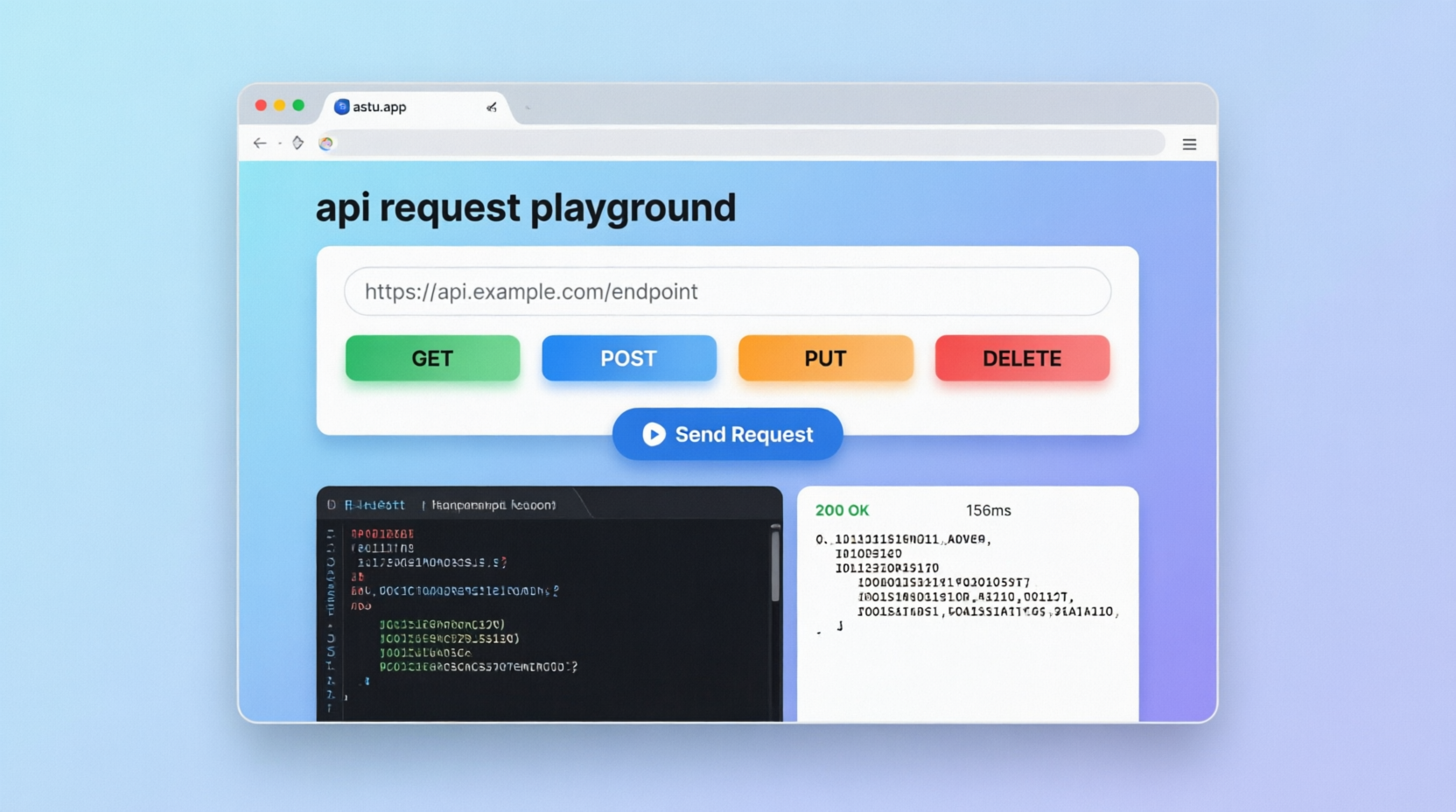API Request Playground | astu.app